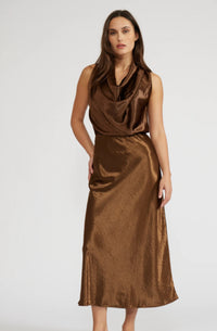 Lucy Paris- Dorothy Satin Top