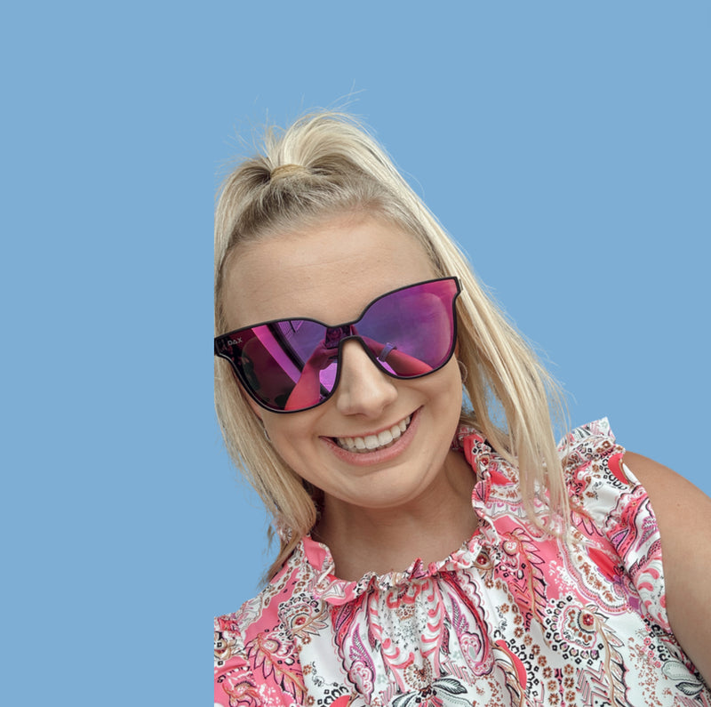 Capri Hot Pink Sunglasses