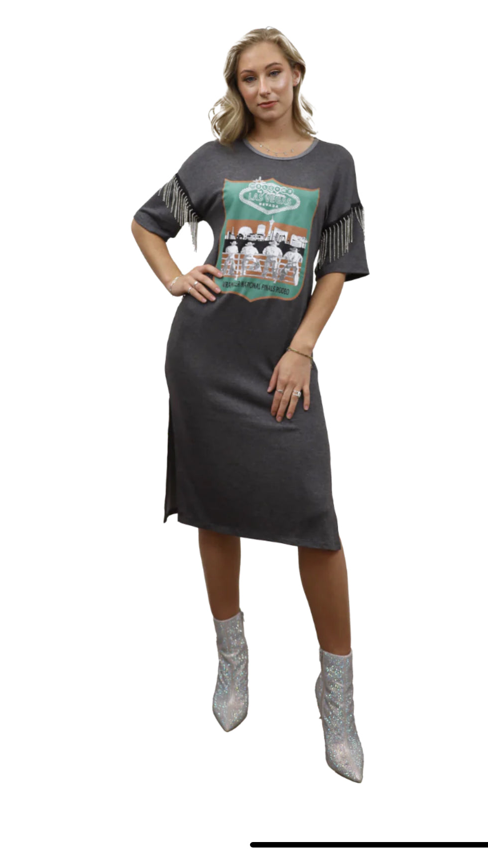 NFR Cowboy Tee Dress