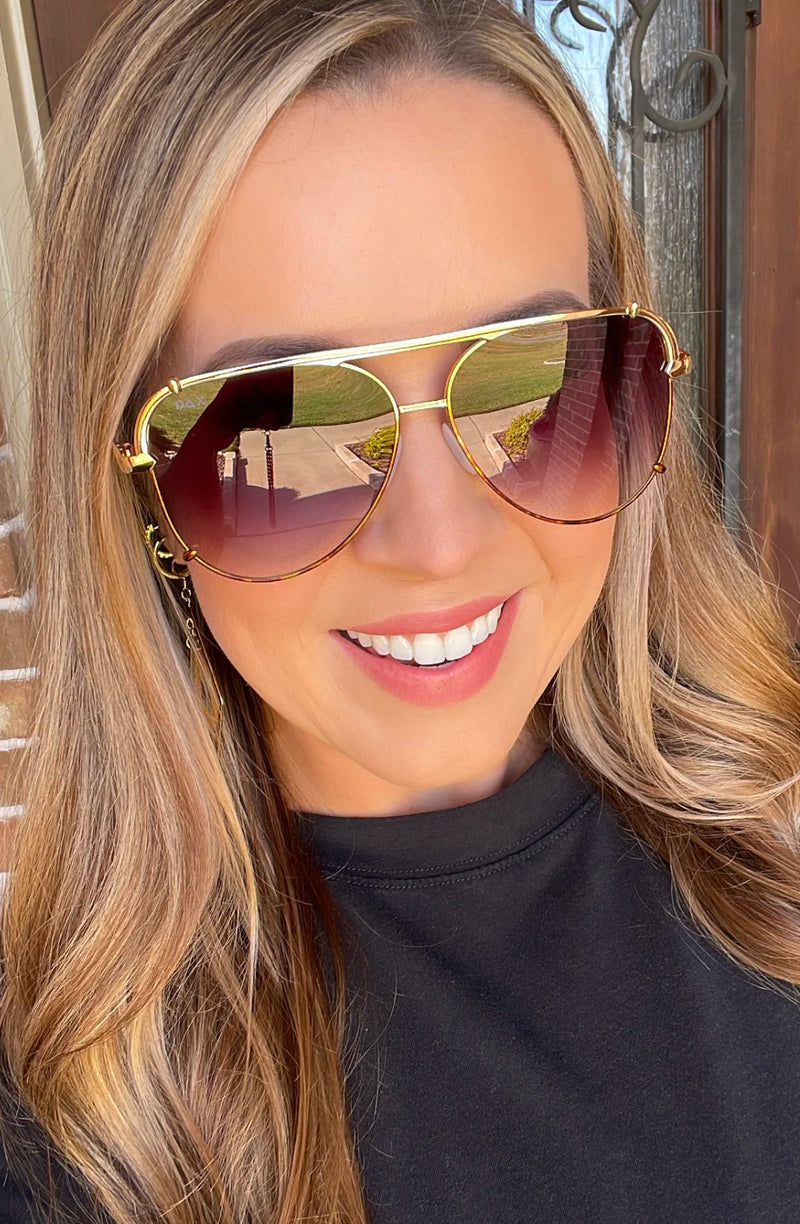 Shay Cheetah Sunglasses