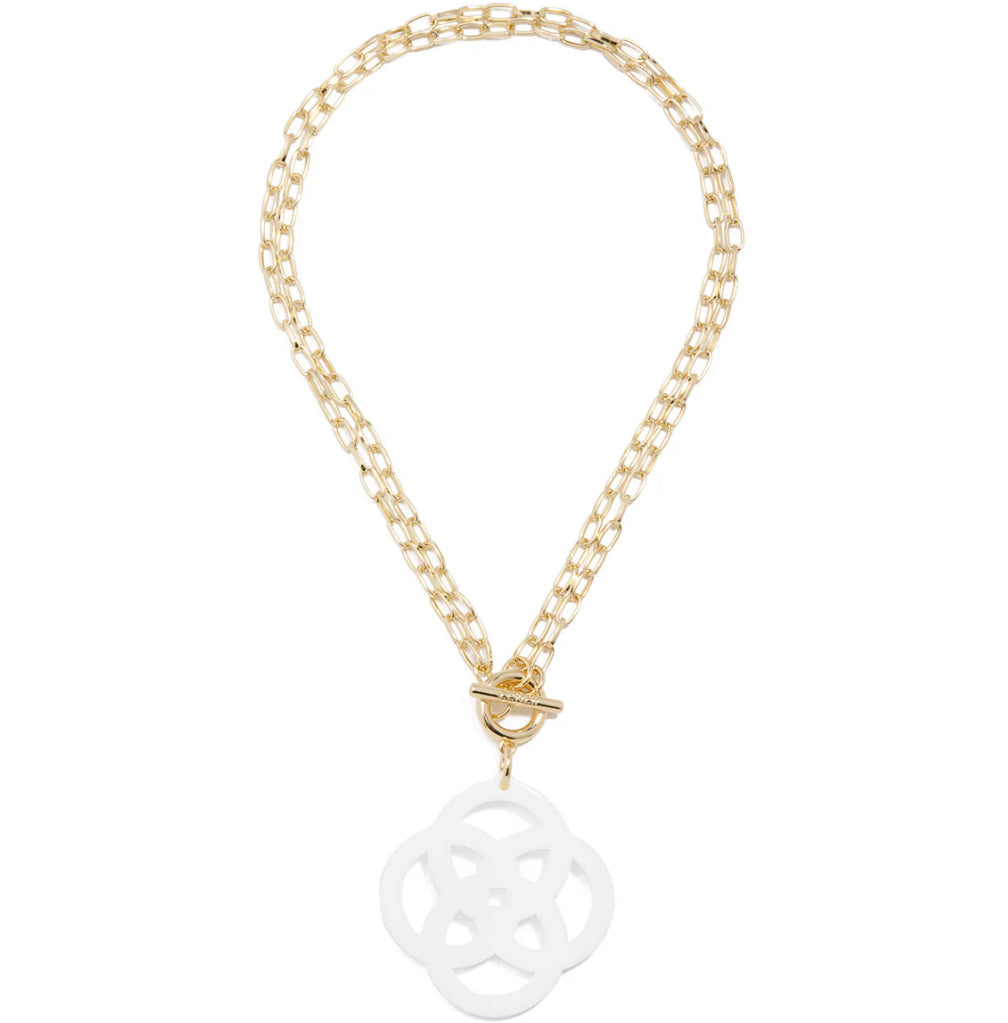 White Zenzii Necklace
