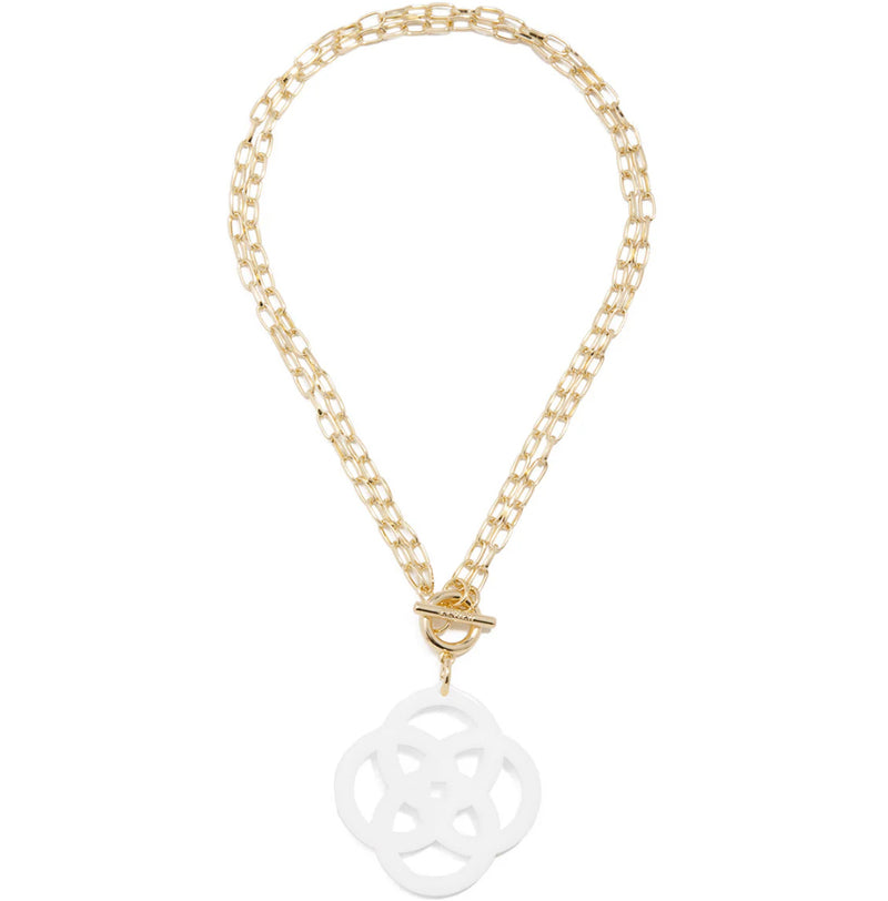 White Zenzii Necklace