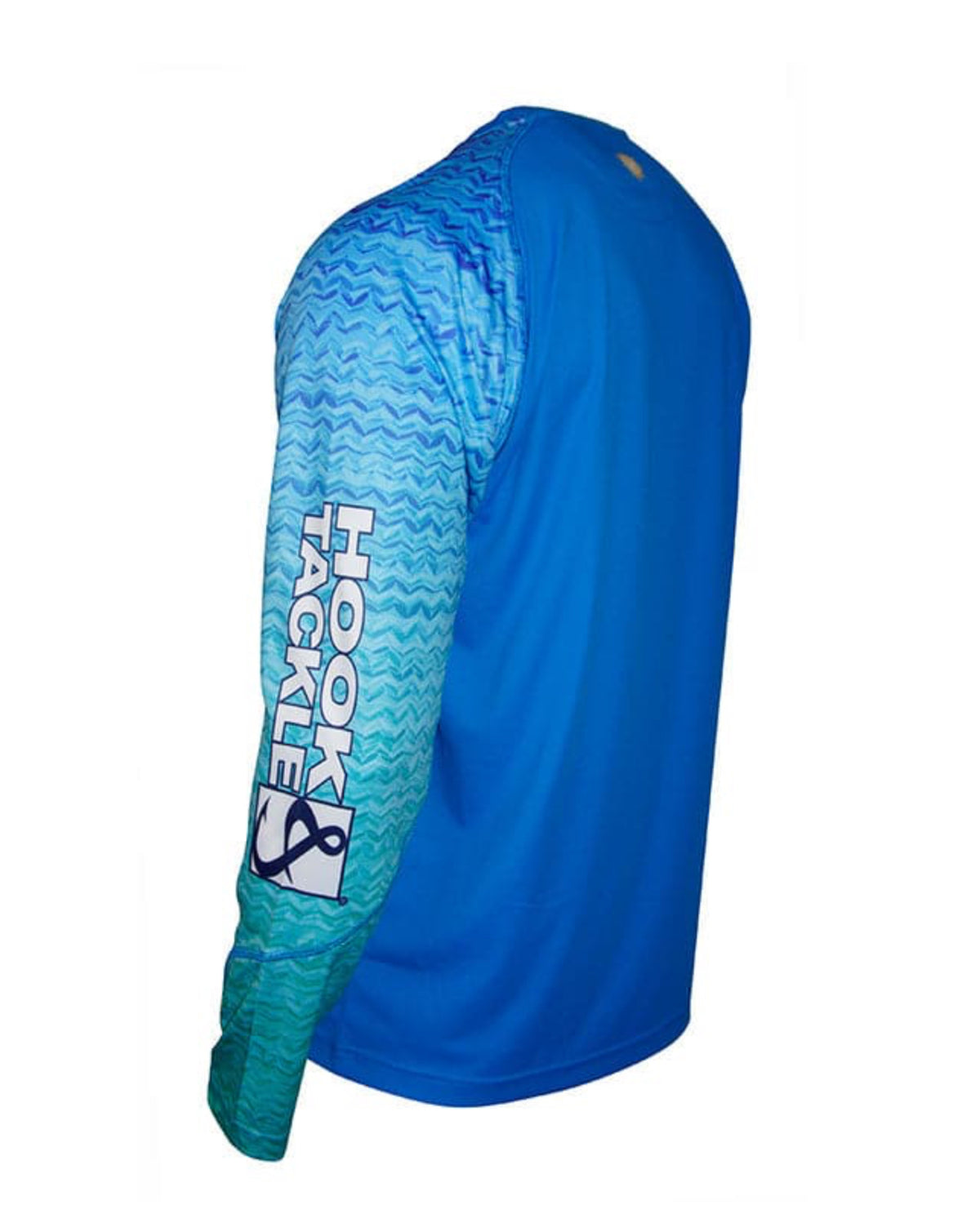 Gradient Waves Maliblue Fishing Shirt