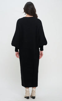 Meet Me In Santorini-Sweater Long Duster