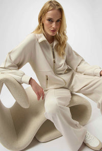 Joseph Ribkoff Scuba Jersey Funnel Neck Jacket
