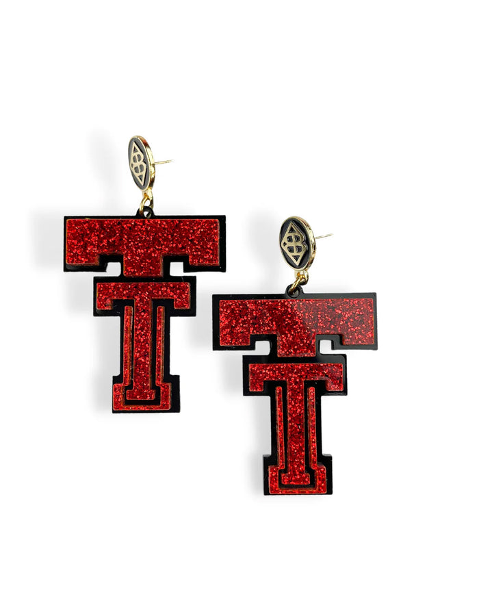 Red Tech Earrings