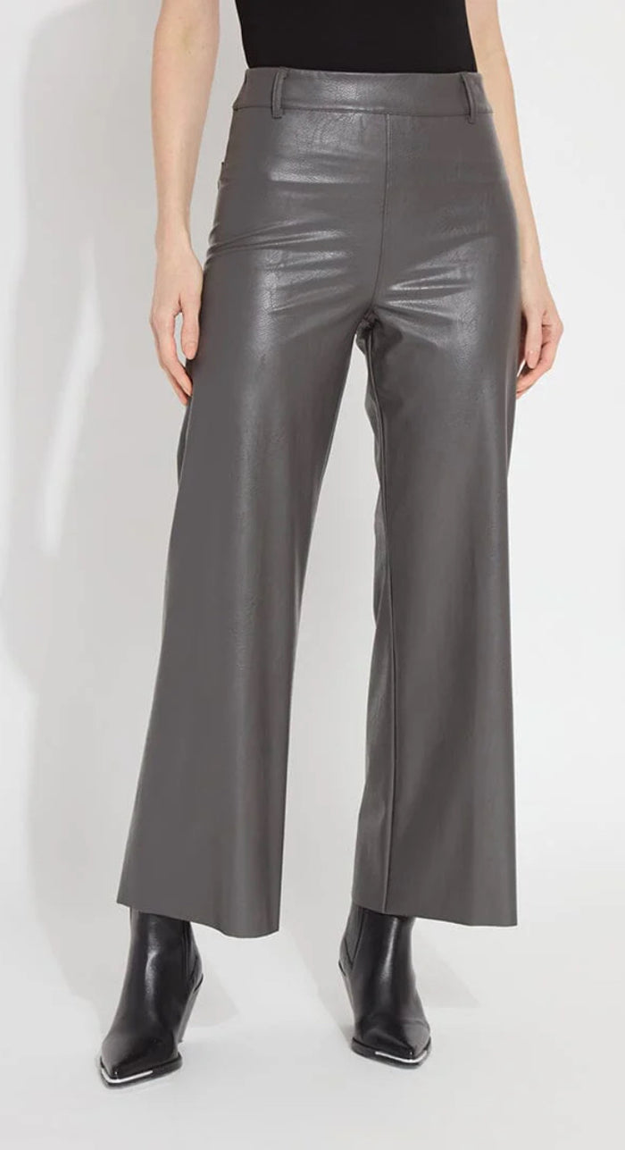 Lysse Vegan Leather Wide Leg Pants