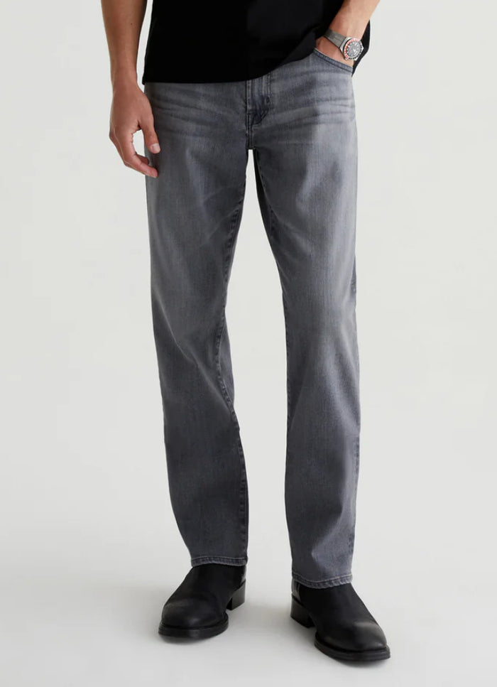 AG Graduate Grey Tailored Leg Jeans