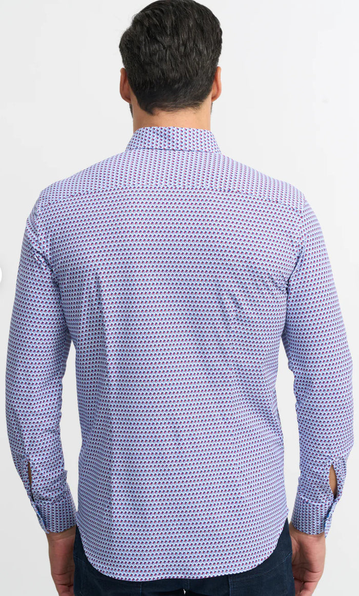 Robert Graham Marion Long Sleeve Knit Shirt