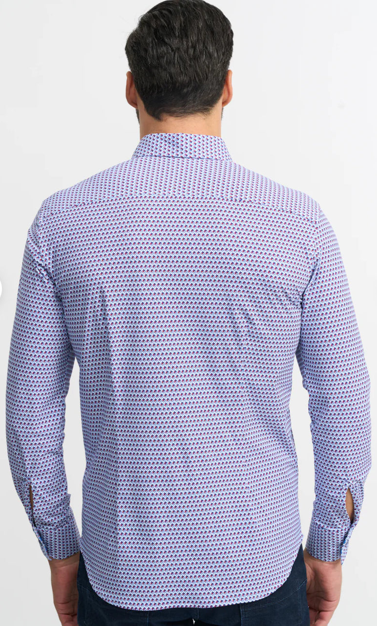 Robert Graham Marion Long Sleeve Knit Shirt