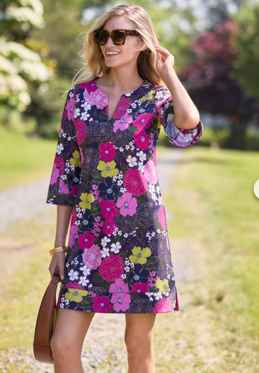 Jude Connally Autumn Blooms Orchid Megan Dress