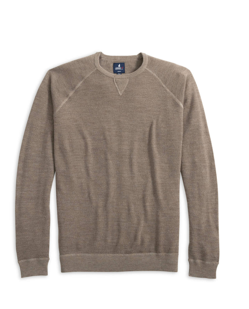 Johnnie O Boggs Khaki Crewneck Sweater