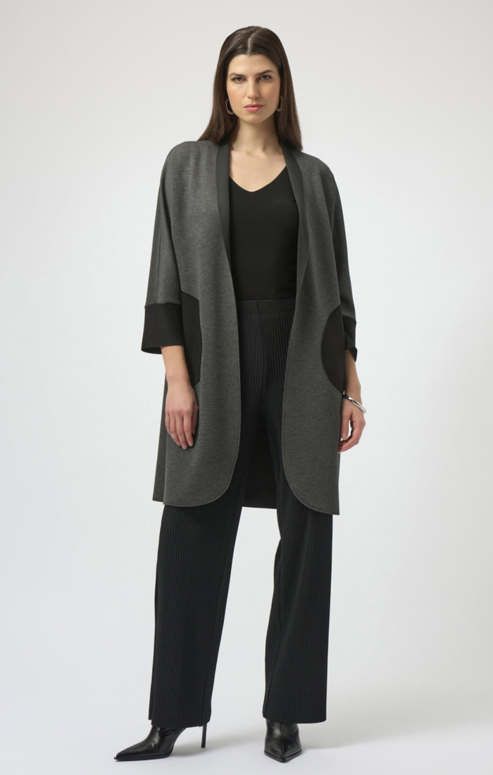 Joseph Ribkoff- Scuba Jersey Straight Cover-Up