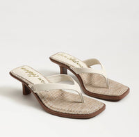 Dollie Thong Sandal- Modern Ivory Leather