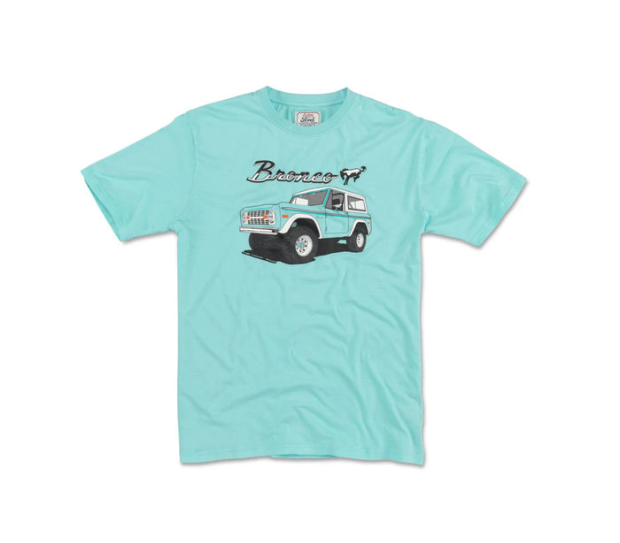 Men’s Aqua Bronco T-Shirt