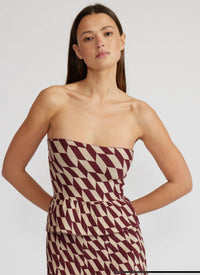 Lucy Paris- Antonella Strapless Top