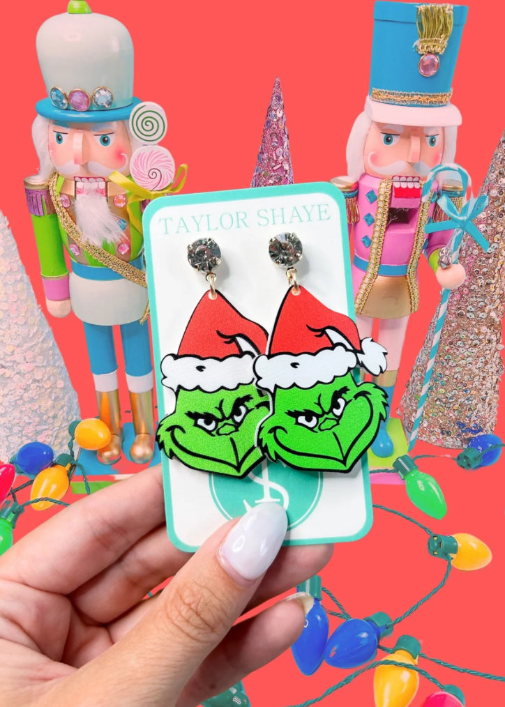 The Grinch Earrings