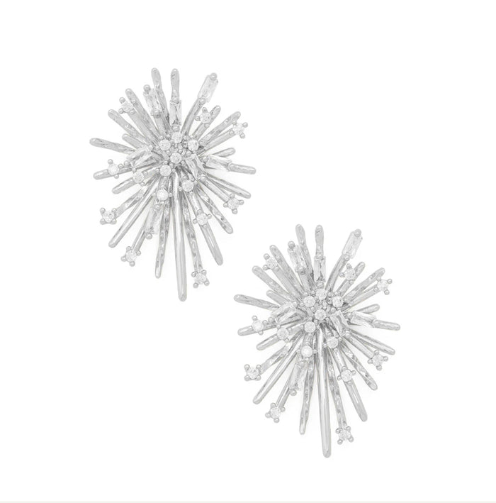 Crystal Starburst Earrings