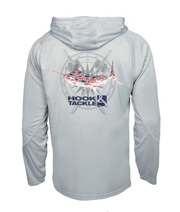 Compass Rods Fishing Hoodie