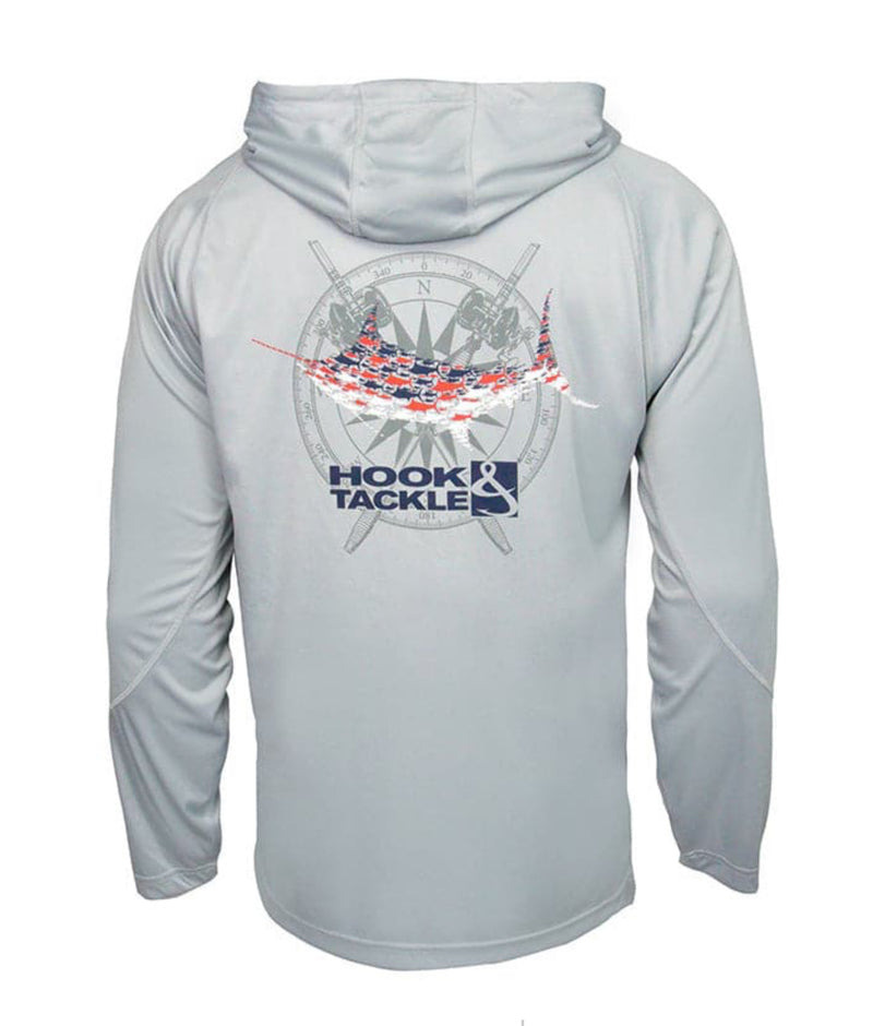 Compass Rods Fishing Hoodie