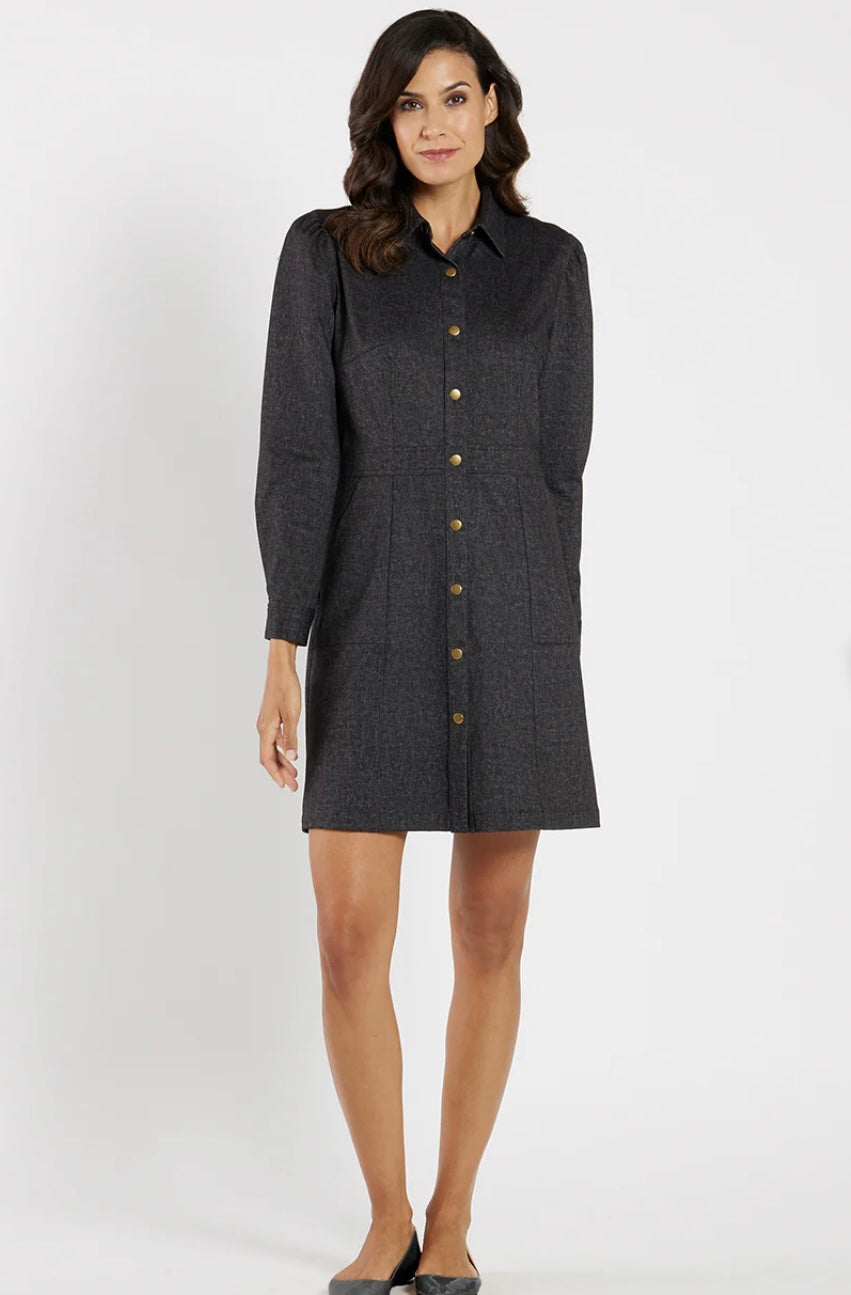 Jude Connally Solange Dress- Black