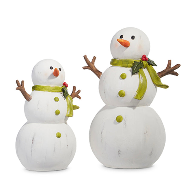 12” Snowman Set of 2