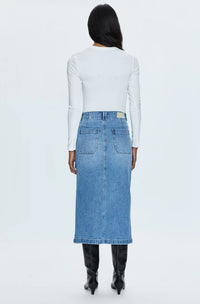 Pistola High Rise Denim Skirt