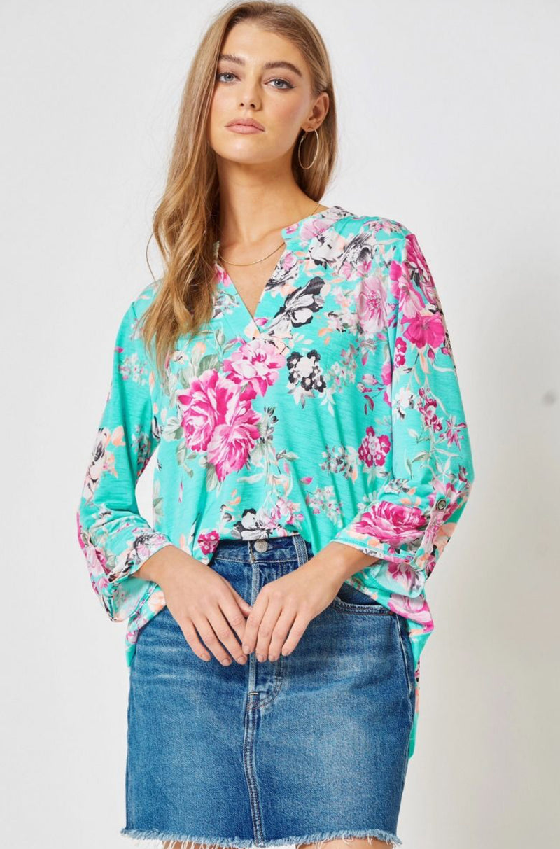 Dear Scarlett- Liz T Turquoise- Plus