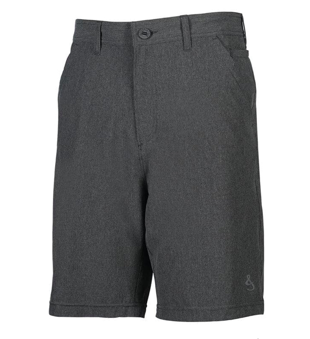 Hook And Tackle HI-Tide 4 Way Stretch Shorts- Porpoise Gray