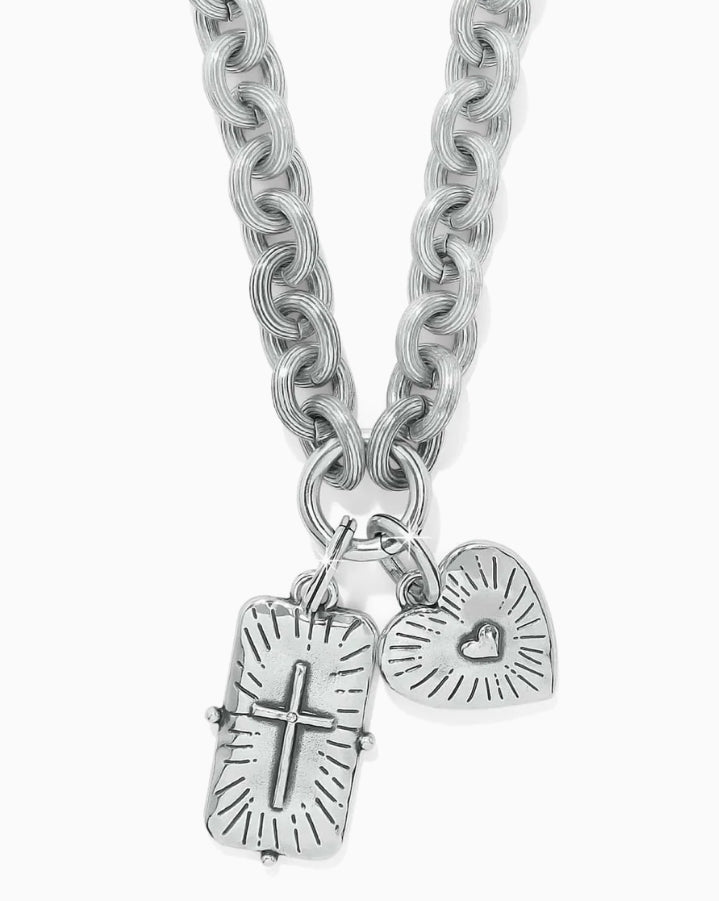 Brighton Token Lavish Link Charm Necklace