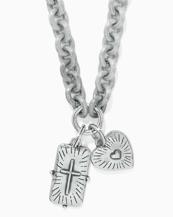 Brighton Token Lavish Link Charm Necklace