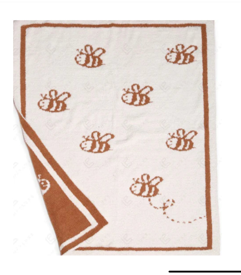 Comfy Luxe Kids Bee Blanket