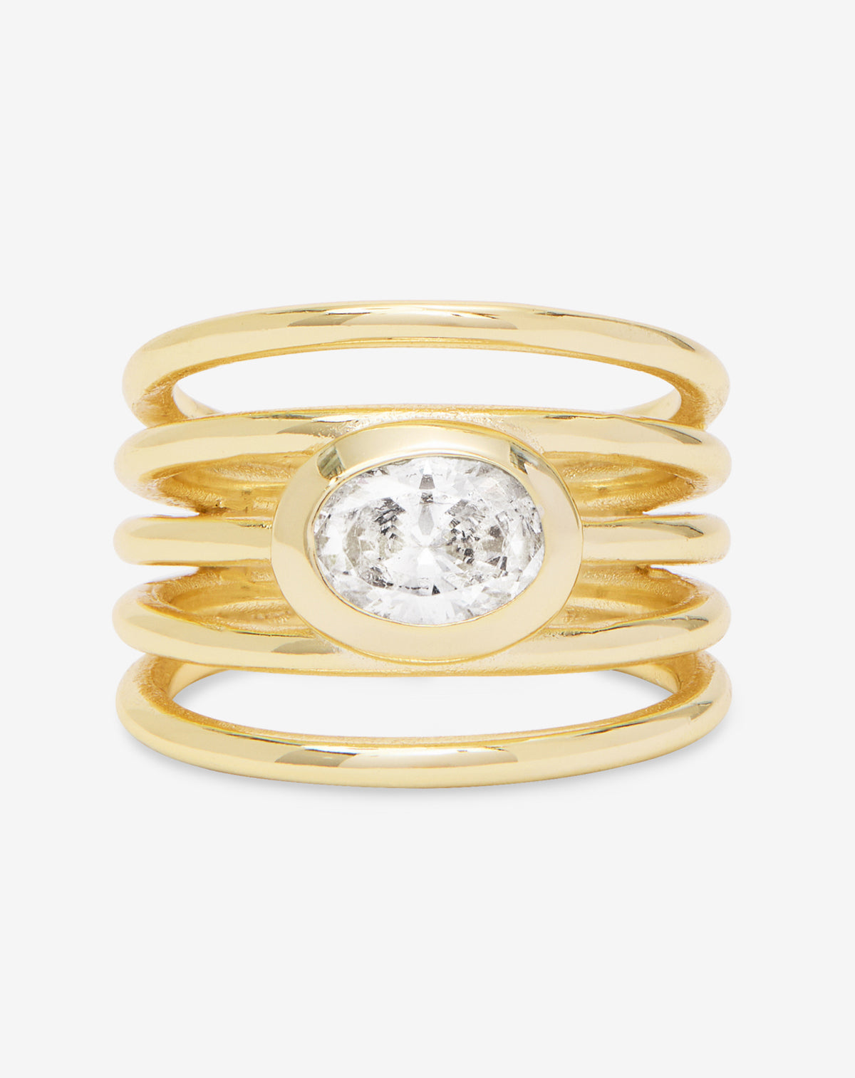 She's A Boss Stacked Ring