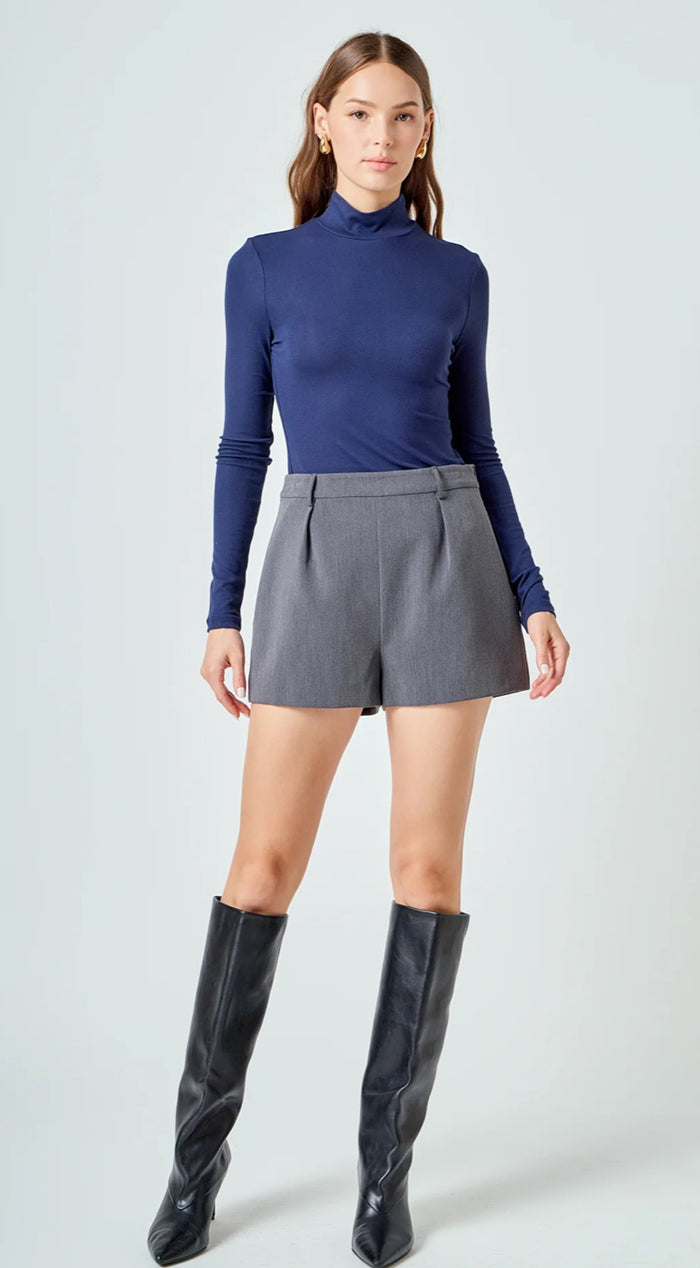Endless Rose- Turtle Neck- Navy