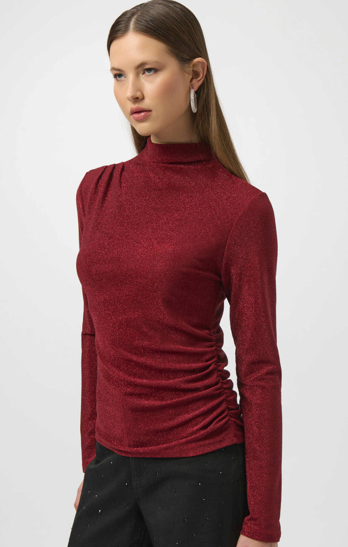 Joseph Ribkoff Sparkle Knit Fitted Top