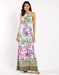 Bernadette Dress Jude Cloth-Palm Royale White