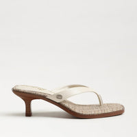 Dollie Thong Sandal- Modern Ivory Leather