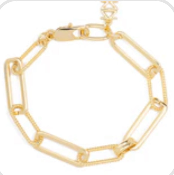 Zenzii- Classic and Rope Gold Chain Bracelet