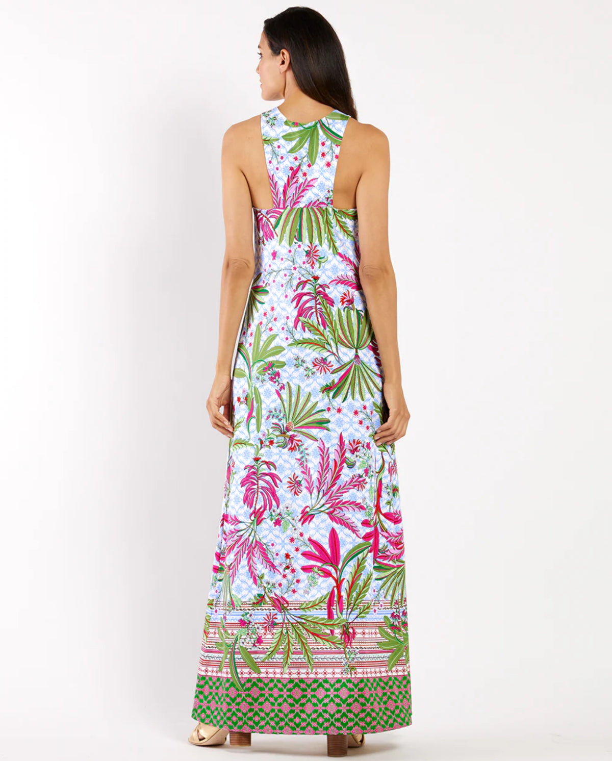 Bernadette Dress Jude Cloth-Palm Royale White