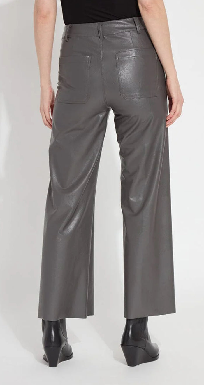 Lysse Vegan Leather Wide Leg Pants