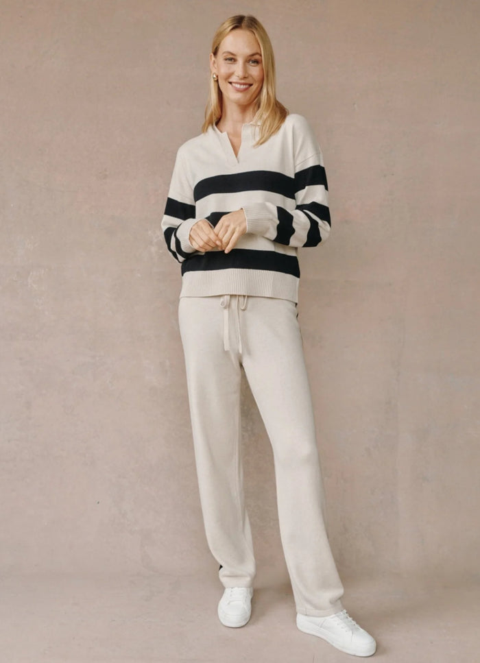 Bella Dahl- Side Stripe Straight Leg Pant