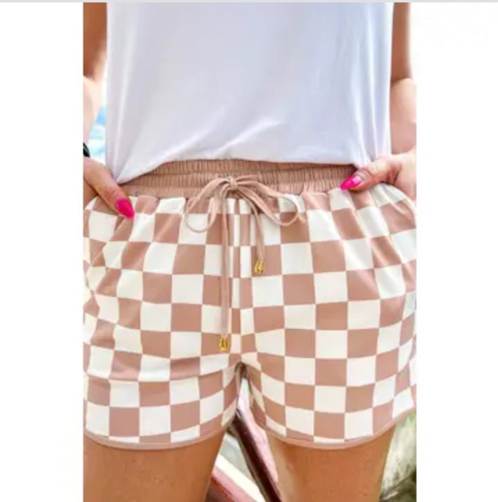 Your Move Checkered Everyday Short
