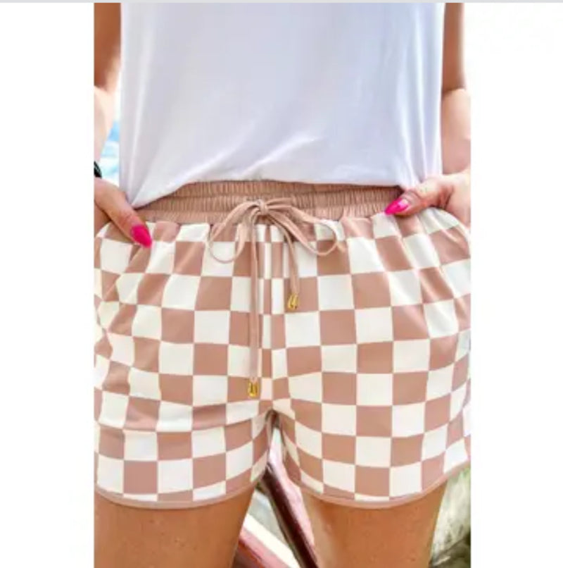 Your Move Checkered Everyday Short