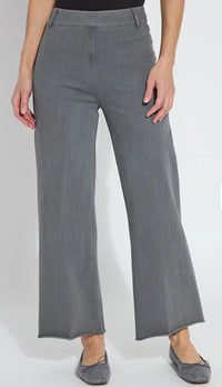 Lysse Erin Hi Waist Wide Leg-Antique Wash Charcoal