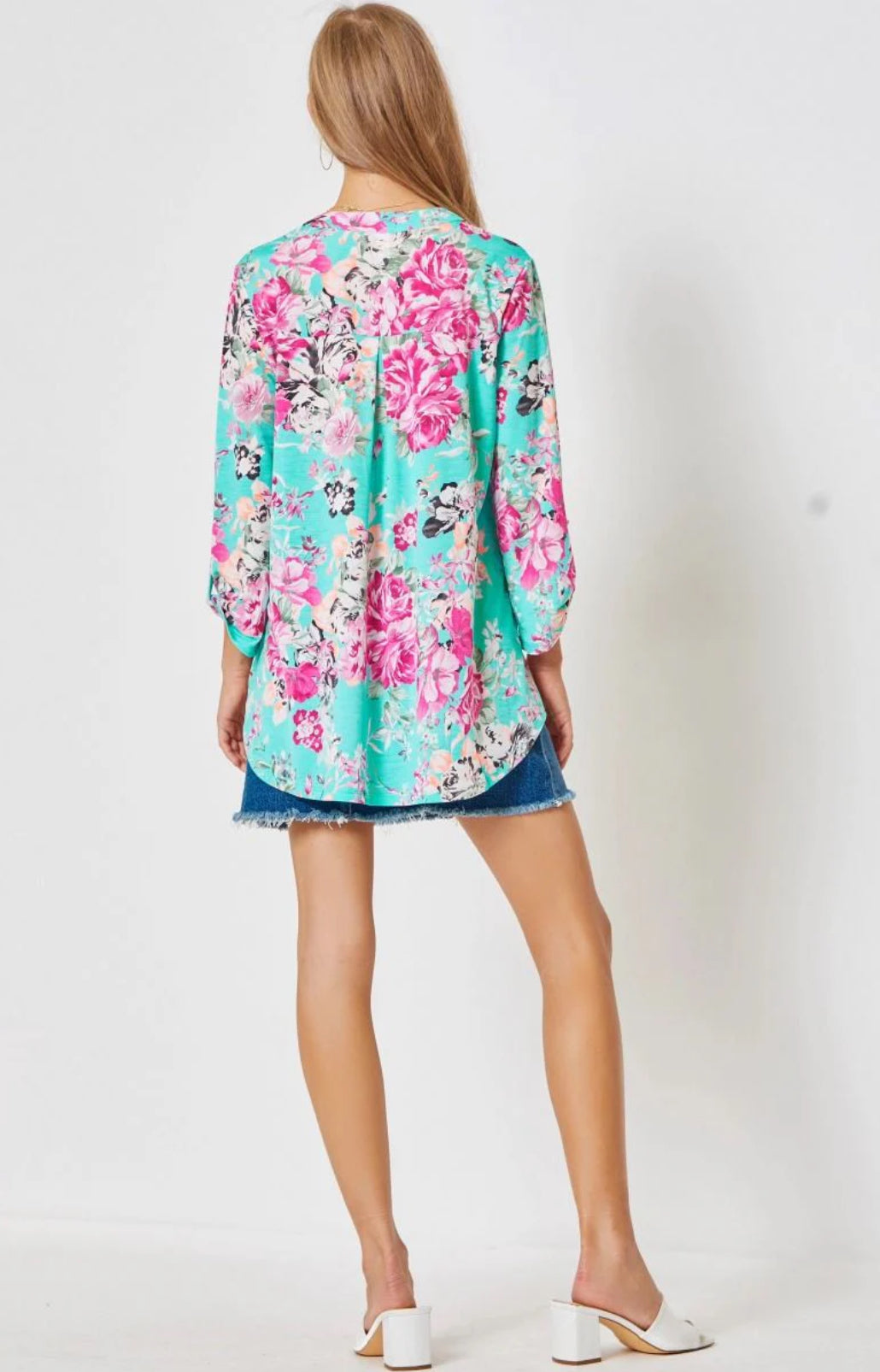 Dear Scarlett- Liz T Turquoise- Plus