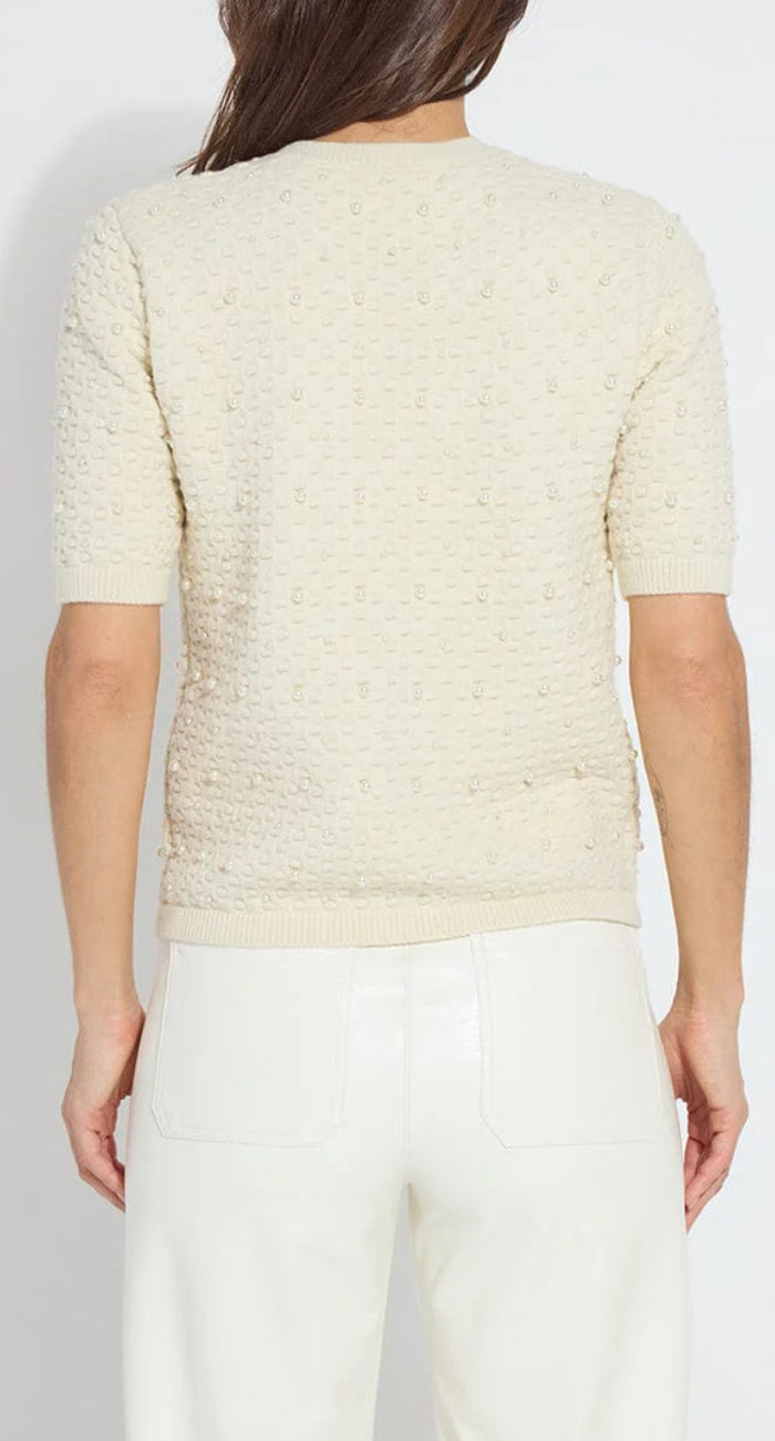 Lysse Pearl Short Sleeve Sweater