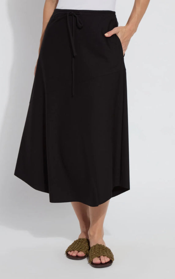 Lysse Nora Drawstring Midi Skirt