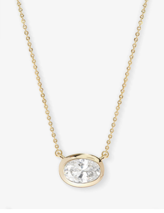 She's a Boss Pendant Necklace- Gold