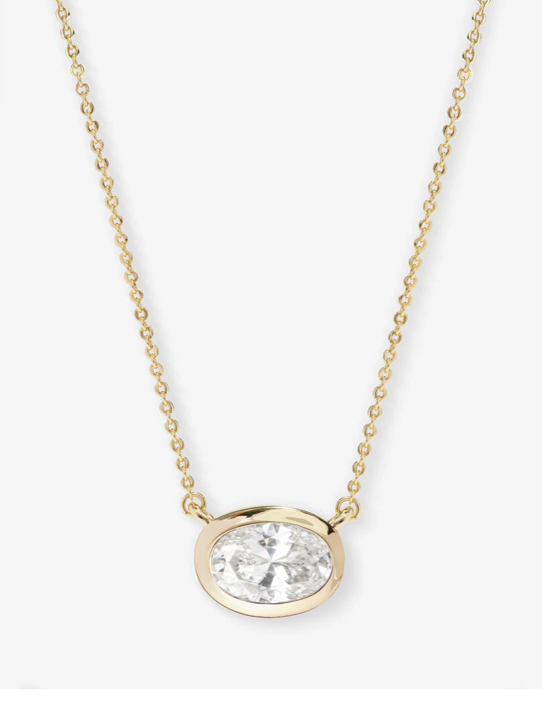 She's a Boss Pendant Necklace- Gold
