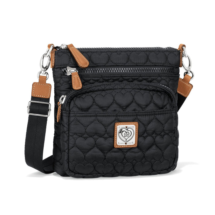 Black Kallista Messenger Bag